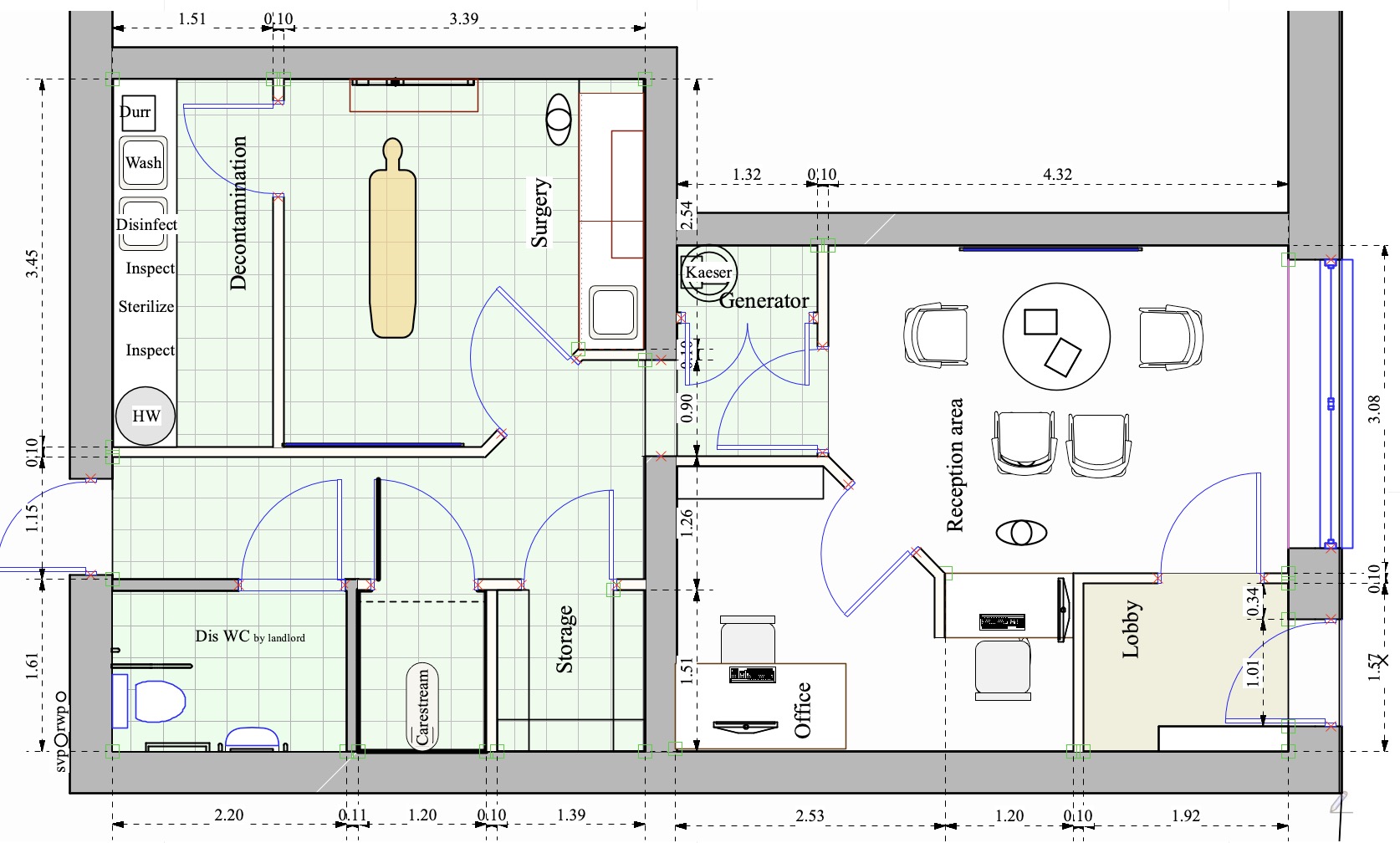 Dental practice - plan